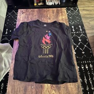 Black Old Navy 1996 Atlanta Olympics T-Shirt